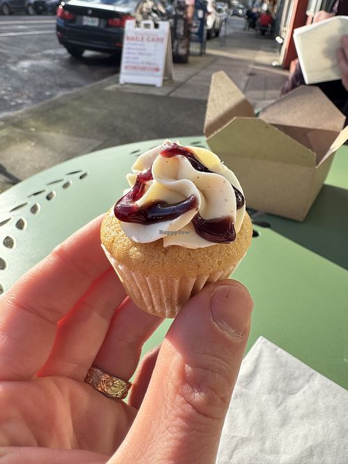 Blackberry chile cornbreadd  at Likely Ivy in Portland