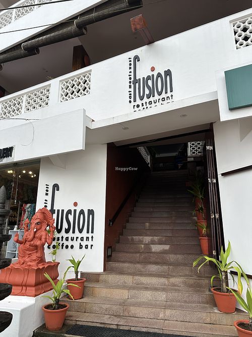   at Fusion Restaurant in Kovalam