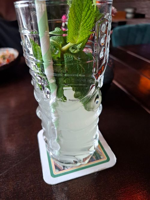 Homemade lemonade at Moon Restaurant in Altdorf