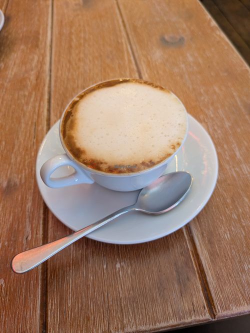 Cappuccino  at Café GeSchmacKsachE  in Berlin