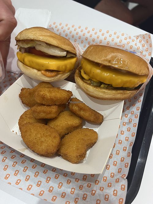 Big Mac, chilli burger and nuggets   at BETR Burger  in Hamburg