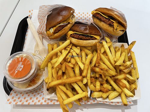 All vegan, amazing!   at BETR Burger  in Hamburg