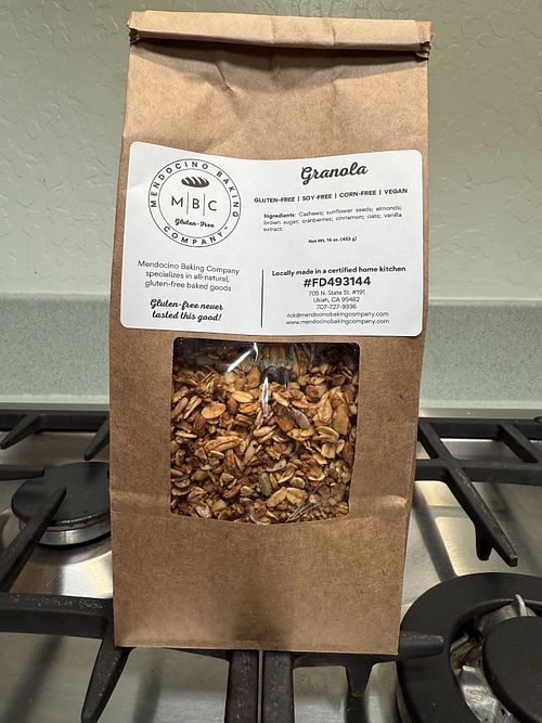 Granola   at Mendocino Baking Company - Pop Up in Ukiah