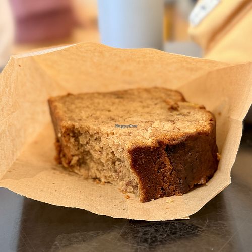 Banana nut bread  at East Cream Coffee in San Sebastian