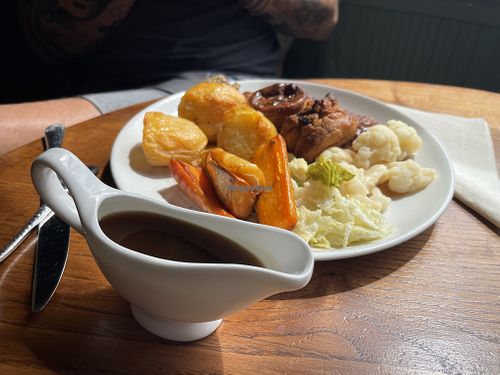 Vegan Sunday roast   at The Woodbine in Waltham Abbey