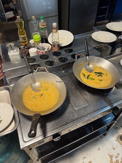 Vegan red curry  at Napalai Thai Cooking School in Koh Chang