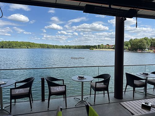 Lake view  at R-Cafe in Gronau