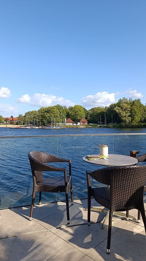 The view 😍 at R-Cafe in Gronau