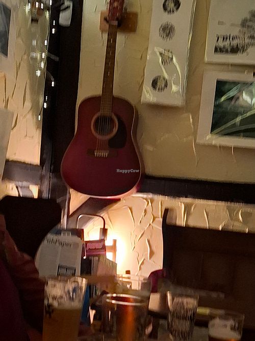 There's a guitar if you fancy a wee song at Fox and Goose in Hebden Bridge
