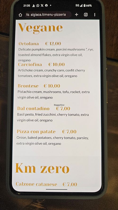  at Giaca Ristorante Pizzeria in Catania