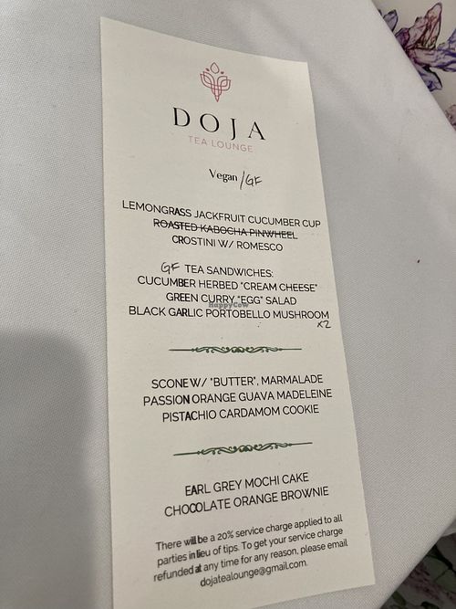   at Doja Tea Lounge in Tualatin