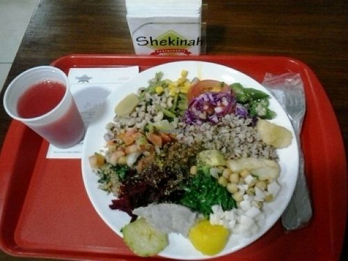 Coloured dish at Shekinah in Rio De Janeiro