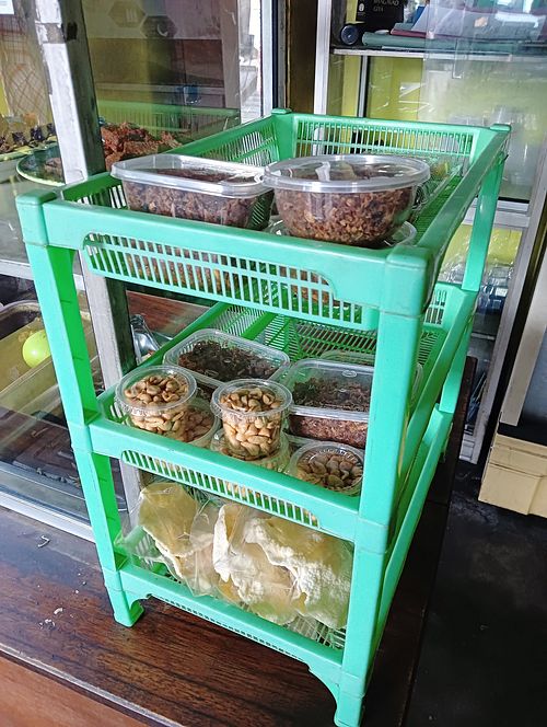 Yummy snacks too at Prasadam Vegetarian in Singaraja