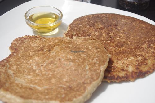 Vegan pancakes at Dodo Bon Pan Cafe in Panama City