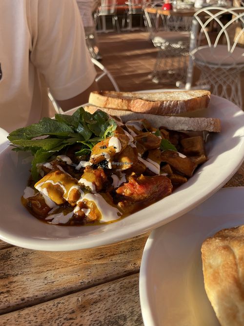 mushroom shawarma   at NENI - Mallorca Es Trenc in Mallorca