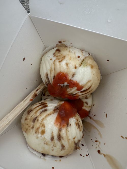 Sauced up    at Dumpling Express  in Berkeley