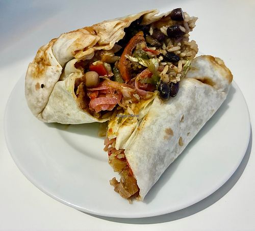 Large soya chilli burrito  at Tortilla - Circle Mall in Dubai