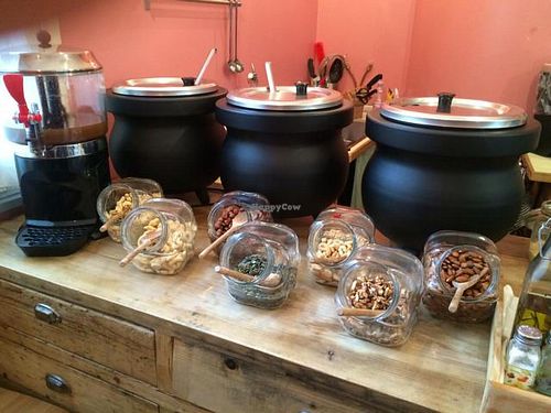 soup and nut bar at La Reverie in Ravenna