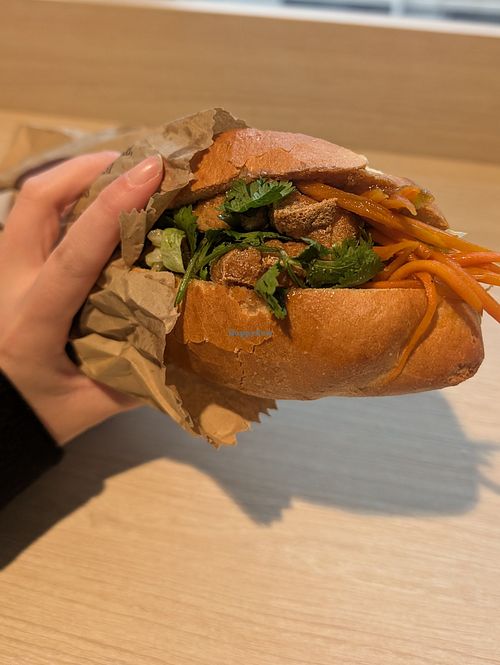 Tofu banh mi at Mê Bánh Mì in Parramatta