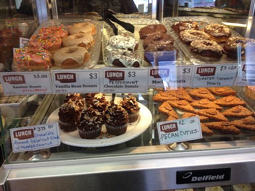 Bakery items at LUNCH Cafe and Eatery in Fairbanks