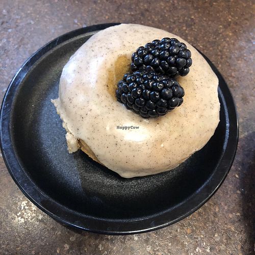 vanilla blackberry donut at LUNCH Cafe and Eatery in Fairbanks