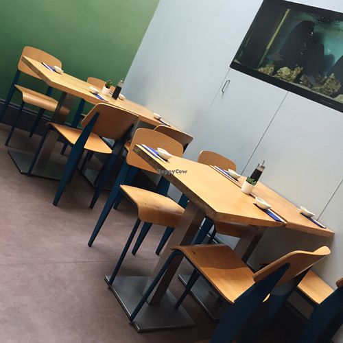 tables  at Feng Sushi - Borough Market in South East London