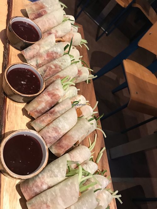 “Mock duck “ at Feng Sushi - Borough Market in South East London