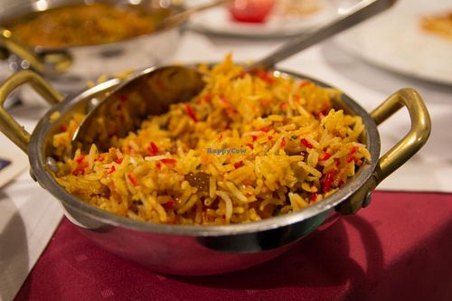 No. 603 Vegetable Biryani (basmati rice, fried with vegetables and spices) at Welcome in Kleinblittersdorf