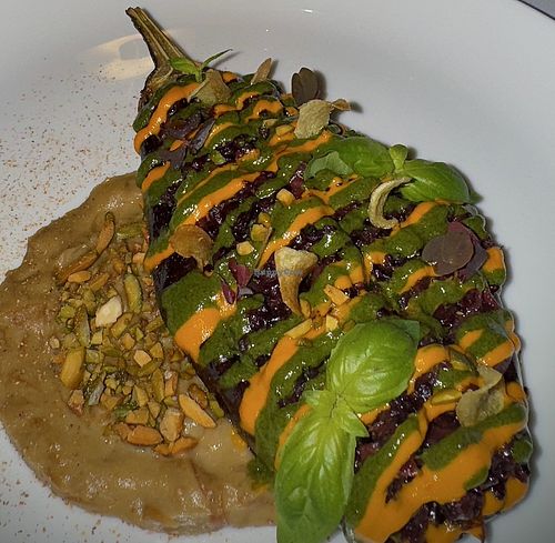 Aubergine Farcie  at Brasserie Boulud - Sofitel Dubai The Obelisk in Dubai