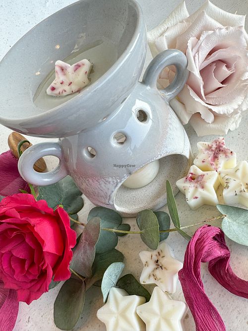 Vegan wax melts at The Flower Studio in Port Erin