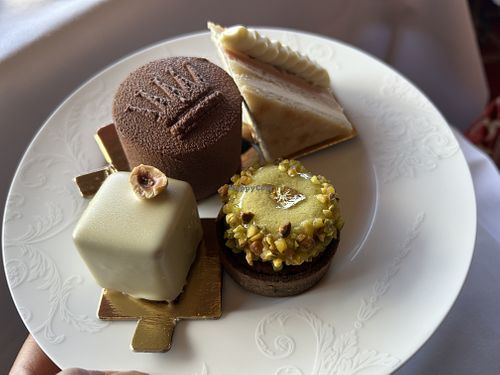 Little cakes  at The Rubens at the Palace  in South West London