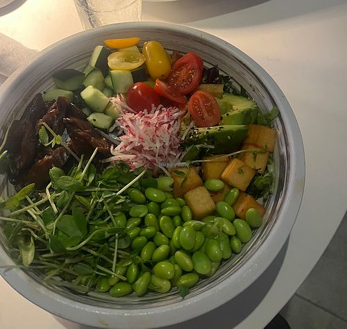 veggie power bowl with no egg   at Moxies in Scottsdale