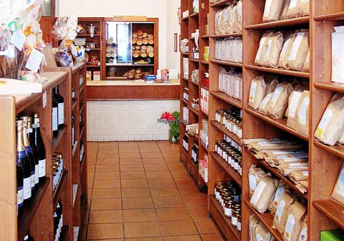 health food store inside at Bonario Roma in Rome