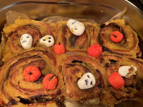 Happy Halloween Buns  at Foodstory Cafe in Aberdeen