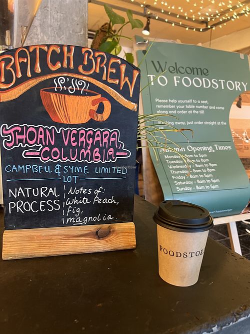   at Foodstory Cafe in Aberdeen