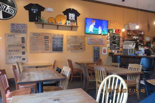 inside at Mid City Pizza in New Orleans