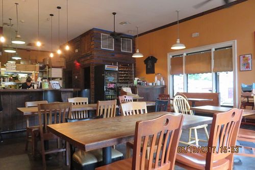 inside at Mid City Pizza in New Orleans