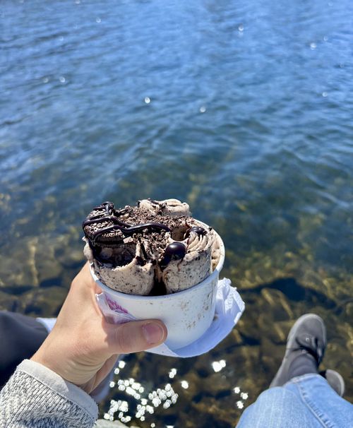 Oreo flavour   at Curly Swirls in Dartmouth
