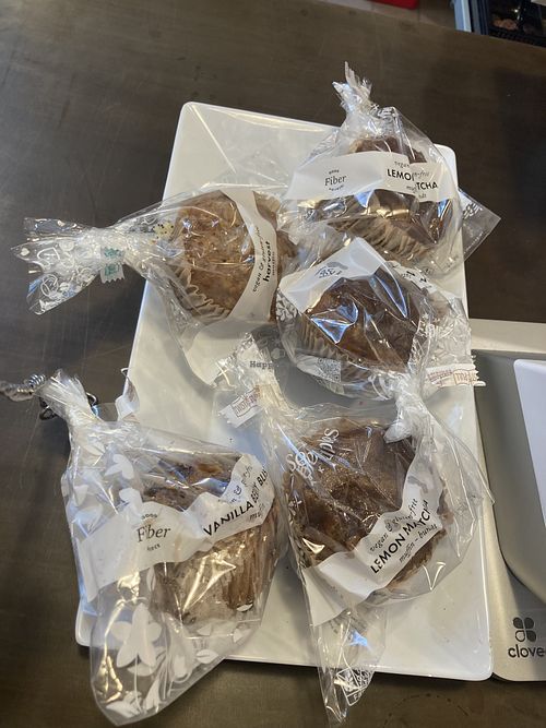 Vegan muffins  at Tompkins Square Bagels - Upper East Side in New York City