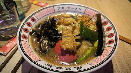 Ramen de Miso at Buga Ramen Vitoria in Vitoria Gasteiz