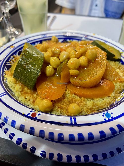 Vegetable couscous   at La Goulette in Marseille