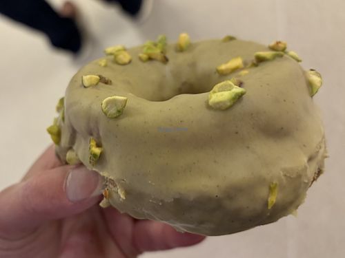 Pistachio white chocolate donutt  at I'm Donut in New York City
