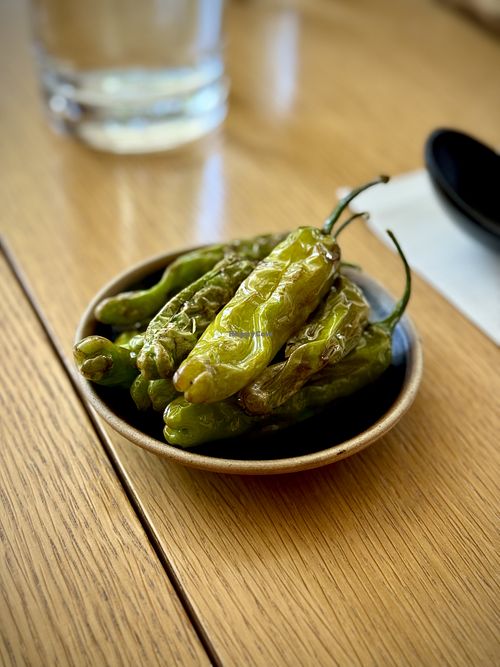 Shishito  at Tonchin in Los Angeles