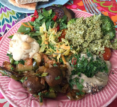 small mezze plate at House of Wonders in Cascais