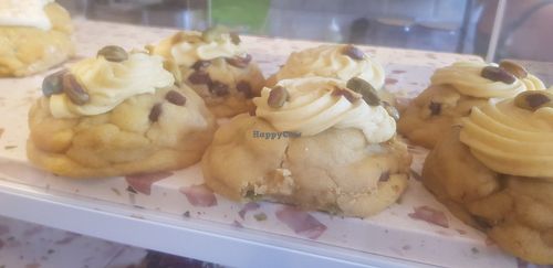 Pistachio cookie pie at Sunday Coffee & Kitchen in Newcastle Upon Tyne