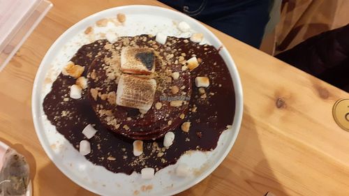 S'mores pancakes at Sunday Coffee & Kitchen in Newcastle Upon Tyne