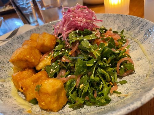 Vegan Tofu Sesame Citrus Noodle Bowl  at Earls Kitchen + Bar  in Orlando