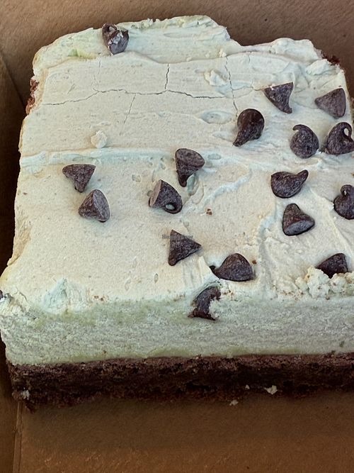 Matcha brownie   at Inclusions Bakery and Dessert Bar in Steamboat Springs