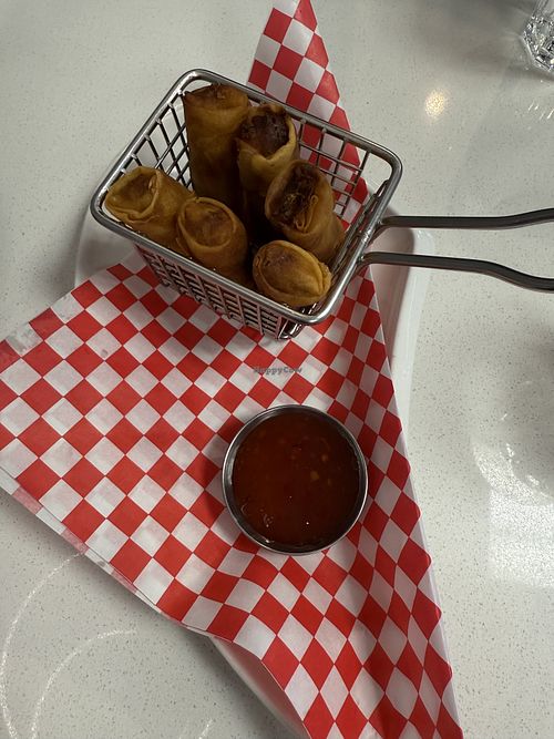 Spring rolls  at Pantastic Grill  in Kamloops