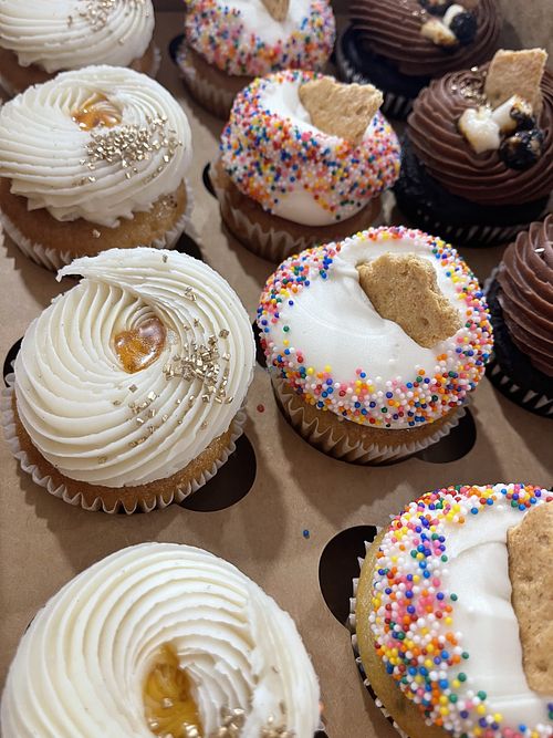 Up close crème brûlée and dunkaroo!  at Parlour Bakery - Pre Order Only in Plantation